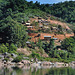 Hanging village on Nam Ou riverbank