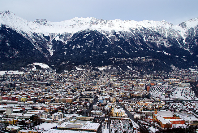 Innsbruck/ View from Bergisel