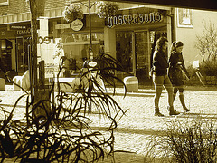 Kicks & Josfphsons  Swedish duo /  Ängelholm - Sweden - Suède.  23 octobre 2008- Sepia
