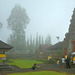Temples complex in the mist