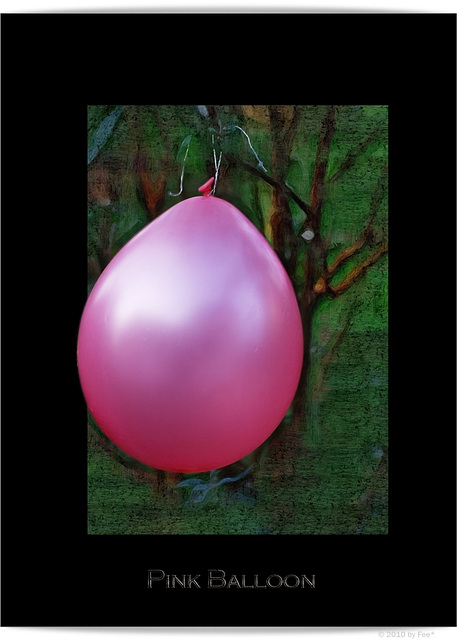 my pink balloon