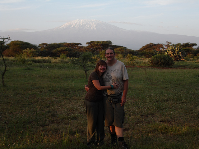 With Kilimanjaro