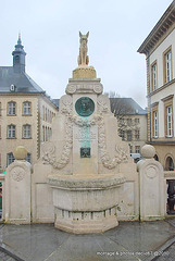 fontaine à Luxembourg