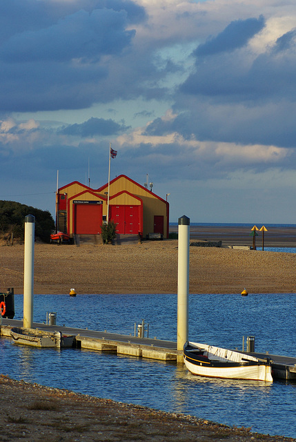 My Postcard of Wells Lifeboat Station