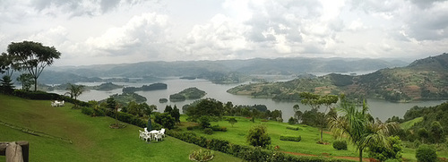 Panorama: Lake Bunyonyi