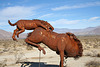 Galleta Meadows Estates Cat on Horse Sculpture (3644)