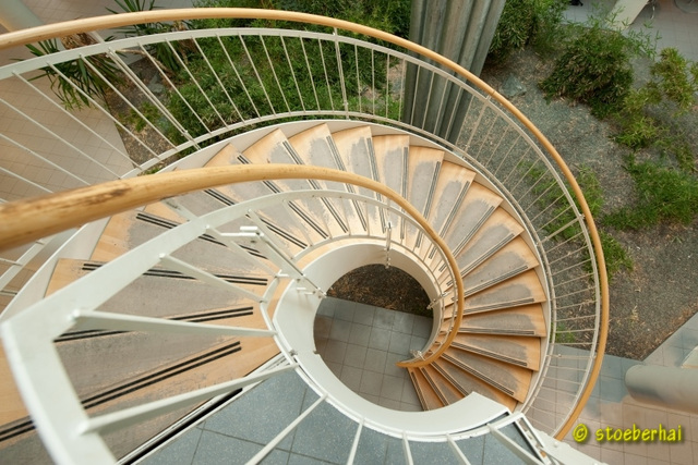 Stairs in Biozentrum of University of Wuerzburg
