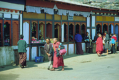 Beside the mainroad at Wangdue Phodrang