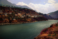 Wangdue Phodrang town