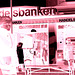 Handlesbanken Swedish gray haired mature Lady with glasses / La Dame Handlesbanken aux cheveux gris avec lunettes- Ängelholm /  Suède - Sweden - 23-10-2008- Sepia en négatif