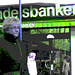 Handlesbanken Swedish gray haired mature Lady with glasses / La Dame Handlesbanken aux cheveux gris avec lunettes- Ängelholm /  Suède - Sweden - 23-10-2008- RVB postérisé