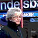 Handlesbanken Swedish gray haired mature Lady with glasses / La Dame Handlesbanken aux cheveux gris avec lunettes- Ängelholm /  Suède - Sweden - 23-10-2008- Postérisation