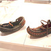 Dugout canoe shoes with phallic symbol / Bata Shoe Museum - Toronto, CANADA .  3 juillet 2007