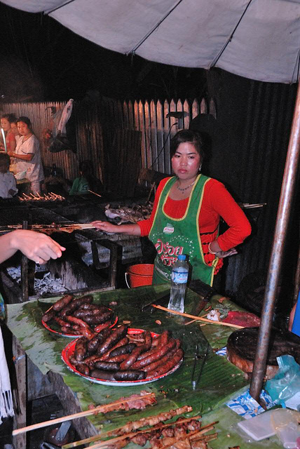 Laos sausages