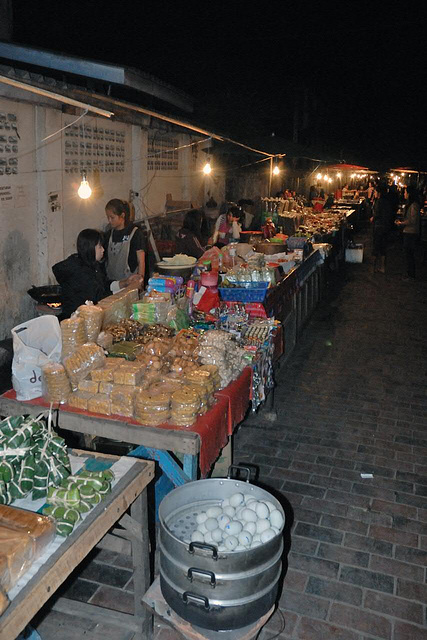 The food line at the night market