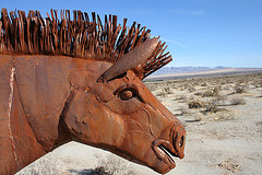 Galleta Meadows Estates Horse Sculpture (3637)