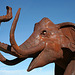 Galleta Meadows Estates Mastodon Sculpture (3622)
