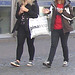 Ginatrico teenagers duo in eunuch sneakers / Adolescentes suédoises en espadrilles eunuques -  Ängelholm / Suède - Sweden.  23 octobre 2008