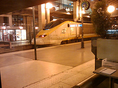 Eurostar at Gare du Nord, Paris