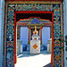 Entrance door into the Zangdopelri Temple