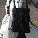 Blonde Salongema en bottes à talons hauts/ November Salongerna blond Lady in high-heeled Boots - Ängelholm /    Suède - Sweden.  23 octobre 2008