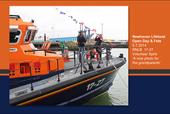 RNLB 17-27 snap for Granny - Newhaven Lifeboat Station Open Day - 5.7.2014
