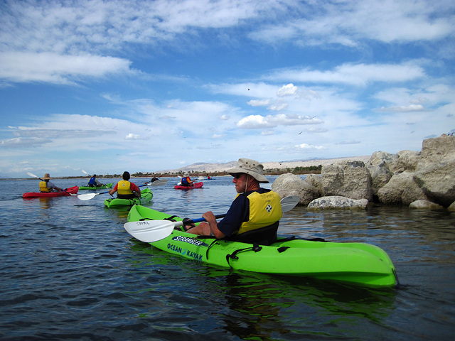 Kayaking On The Salton Sea (0725)