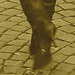 Dimani Swedish blond Lady in Dominatrix Boots /  Blonde suédoise en bottes à talons aiguilles -  Ängelholm / Suède - Sweden.   23-10-2008 - Sepia