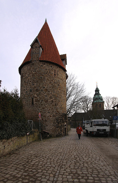 20100318 1715Ww [D~LIP] Katzenturm (Wachtturm), Stadtkirche, Bad Salzuflen