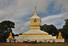 The Chedi on to the Phou Fa hill
