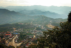 Panoramaview to Phongsali