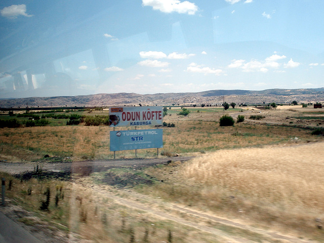 Busfahrt durch Anatolien
