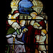 Detail of a chancel window, Yoxall Church,Staffordshire