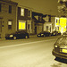 Halifax by the night  / Canada.  June / Juin 2008-  Sepia avec jaune photofiltré