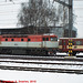 CD #'s 751004-3 and 451004-? in the Snow, Picture 2, Cercany Bohemia (CZ), 2010