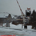 Cercany Crossing in the Snow, Picture 3, Cercany, Bohemia (CZ), 2010