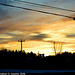 Sunset Over Fultonville, New York, USA, 2009