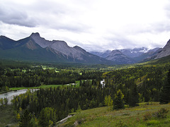 A view from Kananaskis Village