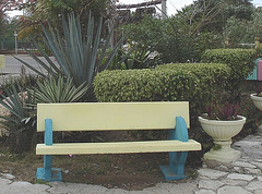 Banc cubain / Cuban bench