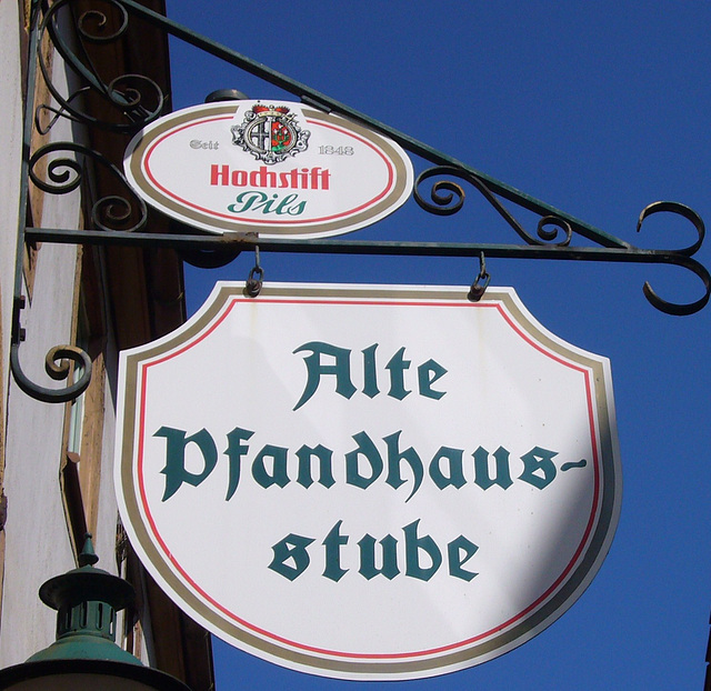 Gasthaus "Alte Pfandhausstube"