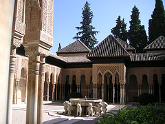 Patio de los Leones-Alhambra Granada