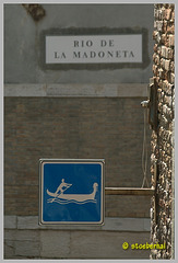 Traffic sign in Venice