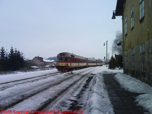 CD Class 854 at Unhost, Bohemia (CZ), 2010