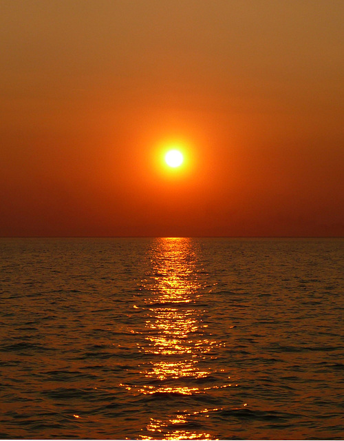 P1030424 Sunset in der Bucht