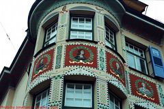 Corner of Building, Picture 2, Edited Version, Munchen (Munich), Bayern, Germany, 2010