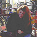 Jolie rouquine Sony en talons hauts / Sony infinity perfekt readhead Lady in high heels shoes  - Ängelholm / Suède - Sweden.  23-10-2008 - Peinture à l'huile postérisée