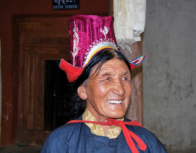 Ladakhi lady
