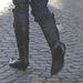 Seb blond in kitten heeled boots / Blonde Seb en bottes à talons bas - Ängelholm / Suède - Sweden - 23-10-2008 -
