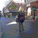 Seb blond in hidden heeled boots / Blonde Seb en bottes à talons hauts cachés - Ängelholm / Suède - Sweden - 23-10-2008 - Postérisation