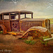 Rusty Old Heap on Route 66 - Lenabem Texture